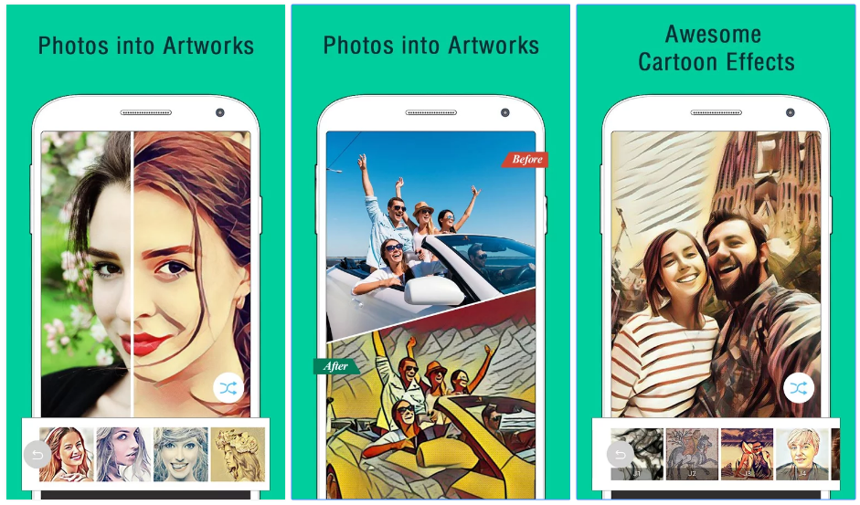 Best Apps to Convert Photos Into Cartoons Photo cartoon camera, techloudgeek.com, techloudgeek