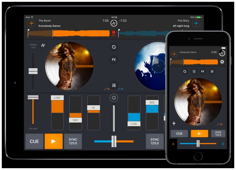 Cool Music Mixing Apps for Android & iOS Cross DJ free, techloudgeek, techloudgeek.com