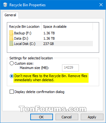 Find Junk Files And Delete, techloudgeek.com, techloudgeek, recycle bin,
