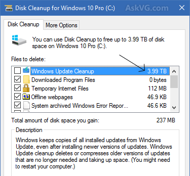 Find Junk Files And Delete, techloudgeek.com, techloudgeek, System files
